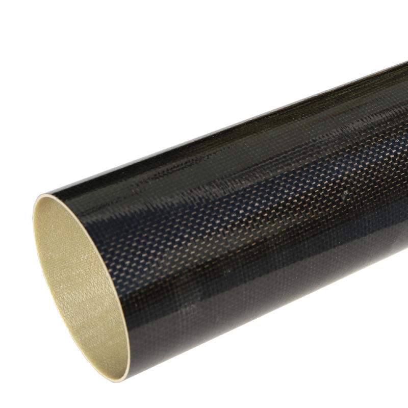 chopped transparent oval carbon fiber tube for sale