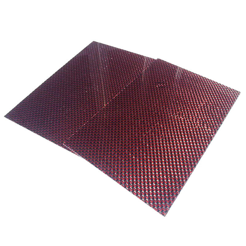 high quality 0.2mm thin colored selling carbon fiber sheet