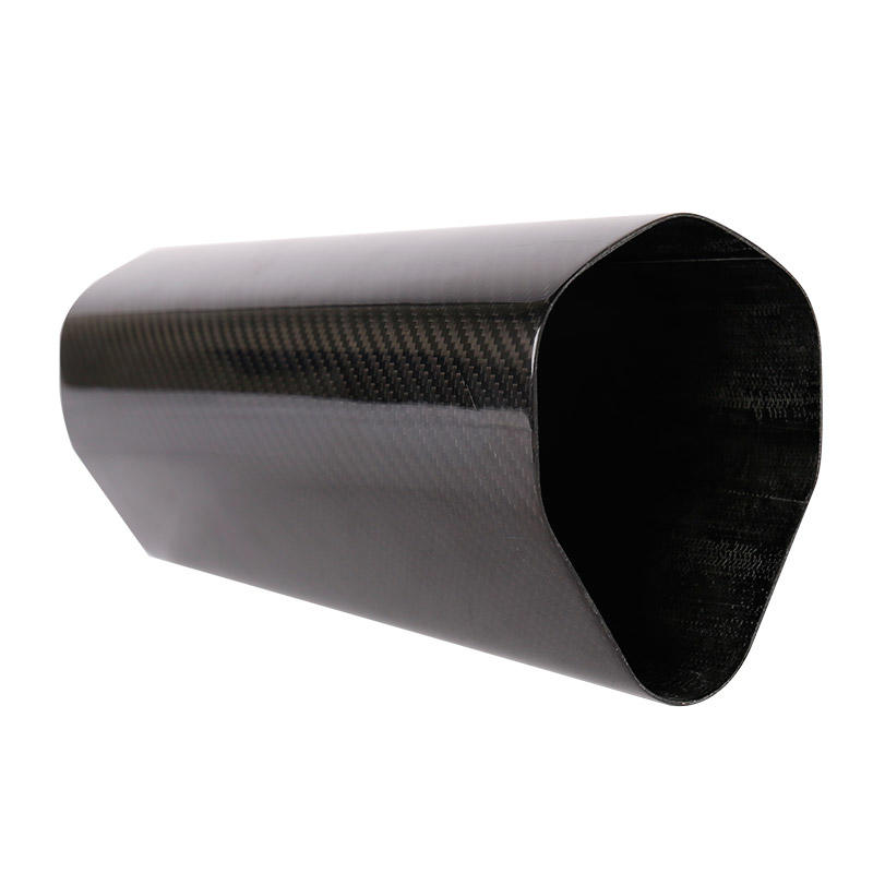 high quality carbon fiber exhaust tubes, carbon fiber exhaust pipes, carbon fiber auto parts,custom-made carbon fiber products