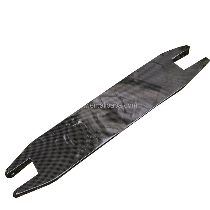 high quality carbon fiber scooter deck, carbon fiber scooter pedal, carbon fiber board, custom-made carbon fiber products