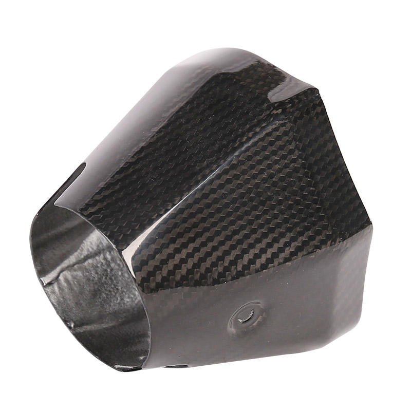 carbon fiber exhaust clamp or muffler for honda or bmw