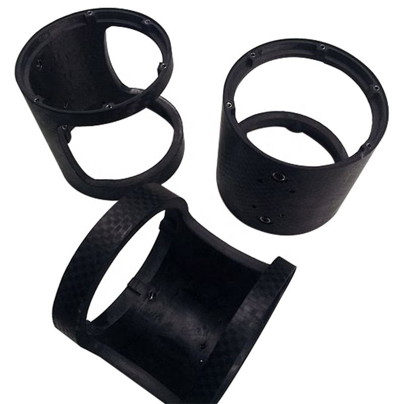 carbon fiber tube fittings or clamps or joints