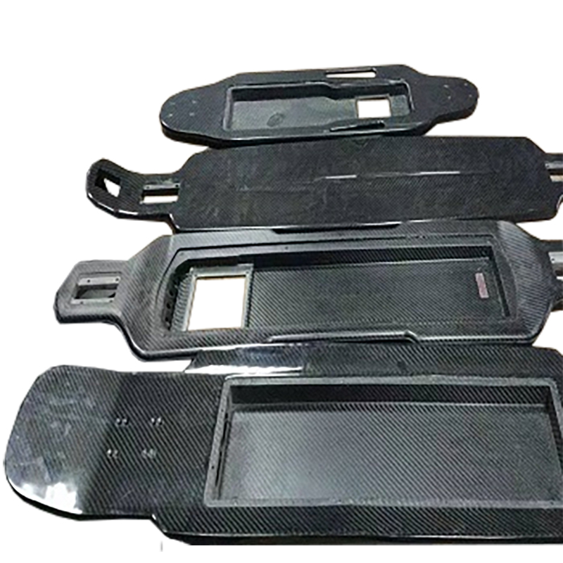 customized carbon fiber electric skateboard or longboards bridge